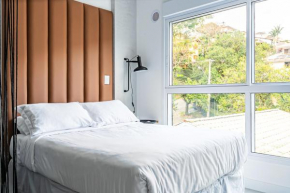 Casai - Studio moderno, prédio novíssimo com bicicletário e rooftop - Pantanal